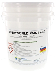 pH and alkalinity adjuster for Paint Booths
