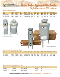 Product Bulletin Econo Series Bypass and Filter Feeders