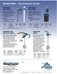 Neptune Mixer Data Sheet