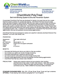 ChemWorld PolyTreat Technical Information