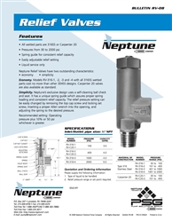 Relief Valves Data Sheet