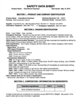 ChemWorld PolyClean SDS