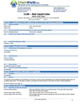 SDS Red Food Grade Colorant