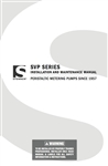 SVP Stenner Pump Installation Manual Bulletin