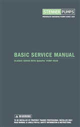 Stenner Basic Service Manual