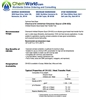 Chemworld Inhibited Ethylene Glycol Technical Data Sheet