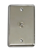 OSP Duplex Wall Plate With One - TRS 1/4 inch