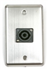 OSP Duplex Wall Plate with One -Speakon