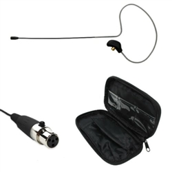 OSP HS-09 Black EarSet Headworn Microphone For Shure  bodypack Wireless Systems