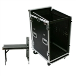 OSP 16 Space Mixer/Amp Rack ATA Flight Road Case