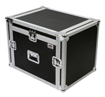 osp 8 space mixer/amp rack ata flight road case