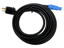 Neutrik PowerCon to Male AC Input Power Cable 25'