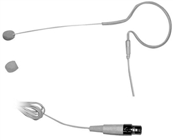Tan EarSet Microphone For Shure Systems