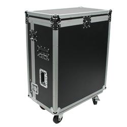 osp ata flight road case with doghouse for the presonus 24.4.2 studio live mixer