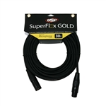 OSP SuperFlex GOLD Premium Microphone Cable 30 FT