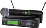 shure slx24/beta58 wireless handheld mic system