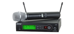 shure slx24/sm86 wireless handheld mic system