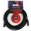 vrl dmx 3 pin pro stage lighting cable 50'