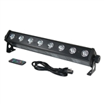 ProX RGB-UV 32W High Power DJ LED Wash Uplighting Bar Light & IR Remote