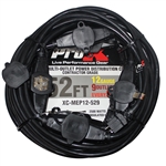 prox XC-MEP12-529 52 ft Multi Stringer ac extension cord cable 3prong outlets