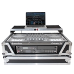 ProX ATA Road Case FOR Pioneer DDJSX3 DDJ1000 Controller & Lower 2U Space & Laptop Shelf XS-SX1K2UWLT LED