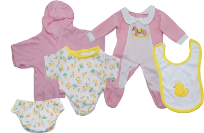 Get Ready Kids baby girl doll clothes