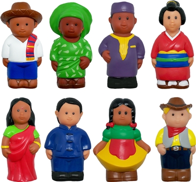 Get Ready Kids multicultural figurines