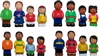 Get Ready Kids 5 inch multicultural family figures