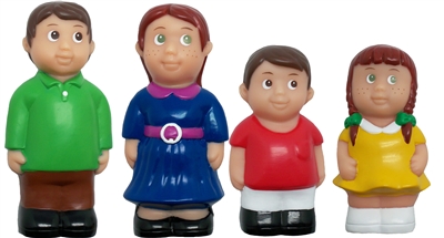 Get Ready Kids 5 inch Caucasian family figures