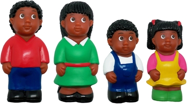 Get Ready Kids 5 inch African American family figures