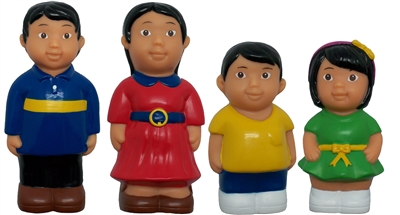 Get Ready Kids 5 inch Asian family figures