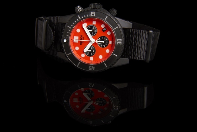 Orange/Black Pvd