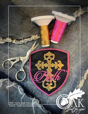 Faith Cross Patch