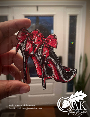 Sexy Stilettos Embroidered Patch