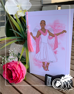 Breast Cancer Awareness Greeting Cards - Set of 6 - African American