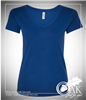 RMS -  Short Sleeve  V-Neck TShirt  (Women)
