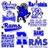 Ramstein Rams Spirit Logo Options