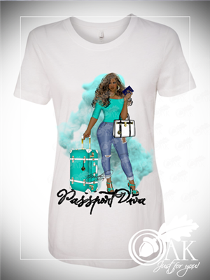 Graphic T - Passport Diva