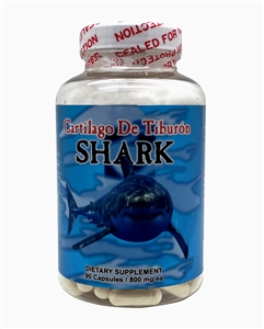 Cartilago De Tiburon Shark 800 mg 90 capsules