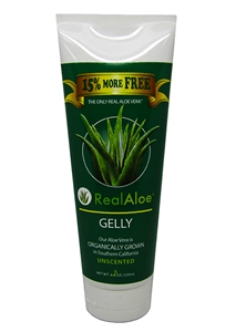 Real Aloe Vera Gelly Unscented (8 oz)