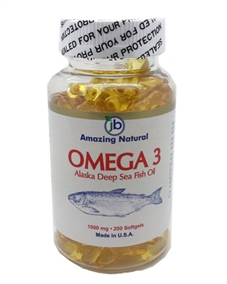 Amazing Natural Omega 3 Deep Sea Fish Oil (200)