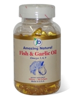 Amazing Natural Fish & Garlic Oil Omega 3-6-9 (200)