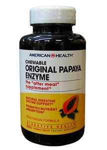 Original Papaya Enzyme 250 Chewable Tablets