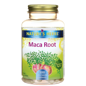 Nature's Herbs Maca Root 500 mg 100 Vegi-Capsules