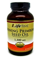 LifeTime Evening Primrose Oil 1300mg (50)