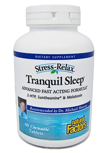 Natural Factors Tranquil Sleep 60 Chewable tablets