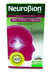 Neurobion High Potency Formula 50 Tablets