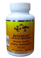 Rinozan Urinary System Herbal Supplement 460 mg (100)