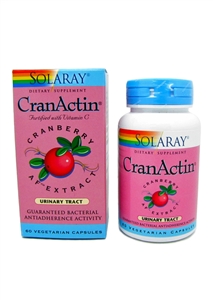 Solaray CranActin Cranberry AF Extract 60 Veg. Capsules