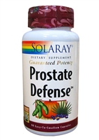Solaray Prostate Defense 90 Easy-to-Swallow Capsules